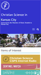 Mobile Screenshot of christiansciencekc.com